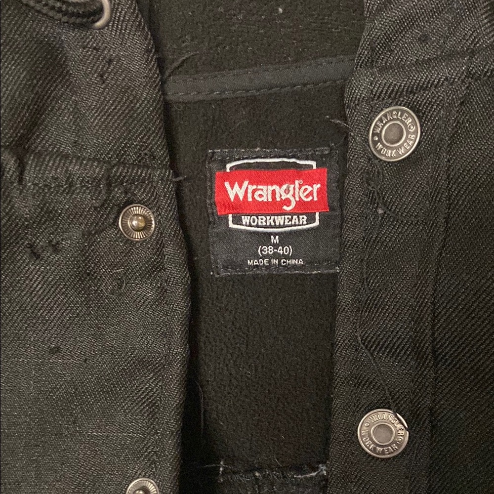 Wrangler Black Workwear Jacket
